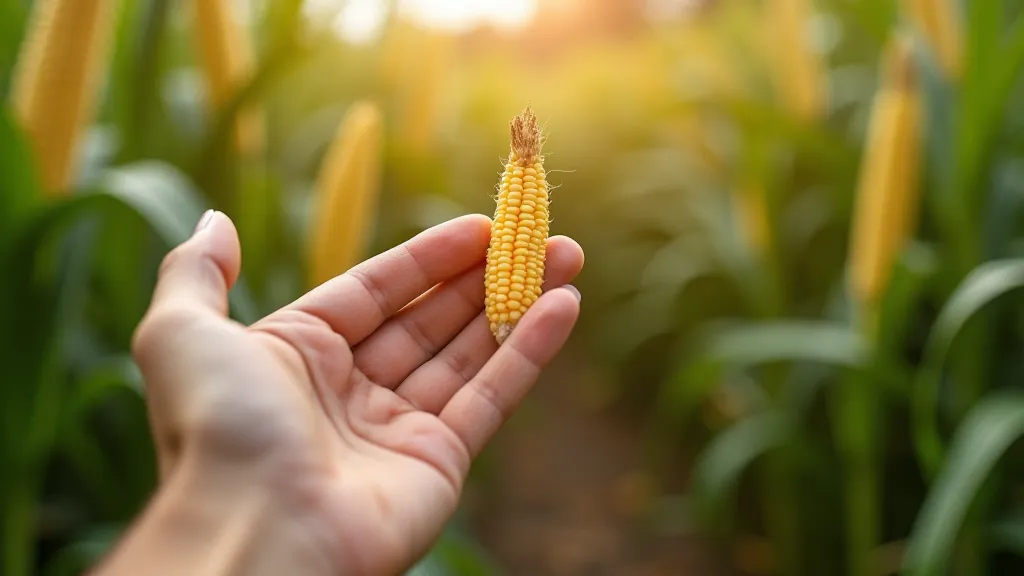 Single heirloom corn seed