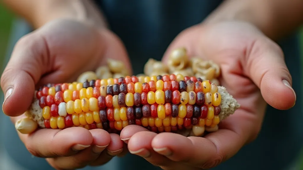 Shelling Heirloom Corn