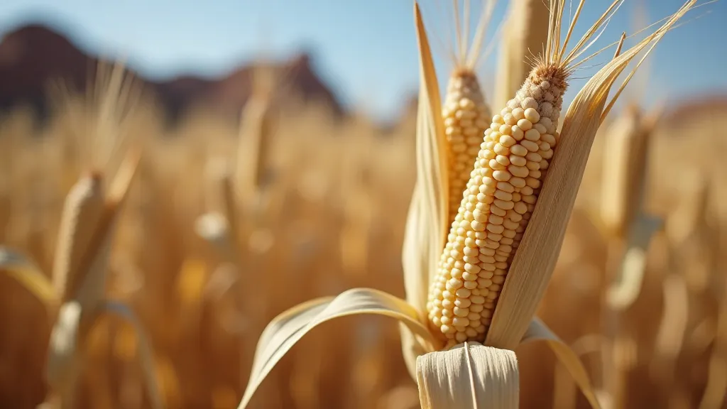 Navajo corn on stalk